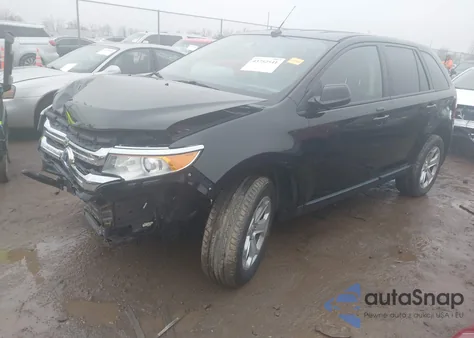 2013 Ford Edge Sel из США, поврежденный, VIN 2FMDK4JC1DBE02699